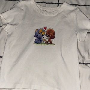 Brandy Melville puppy shirt worn 1 time